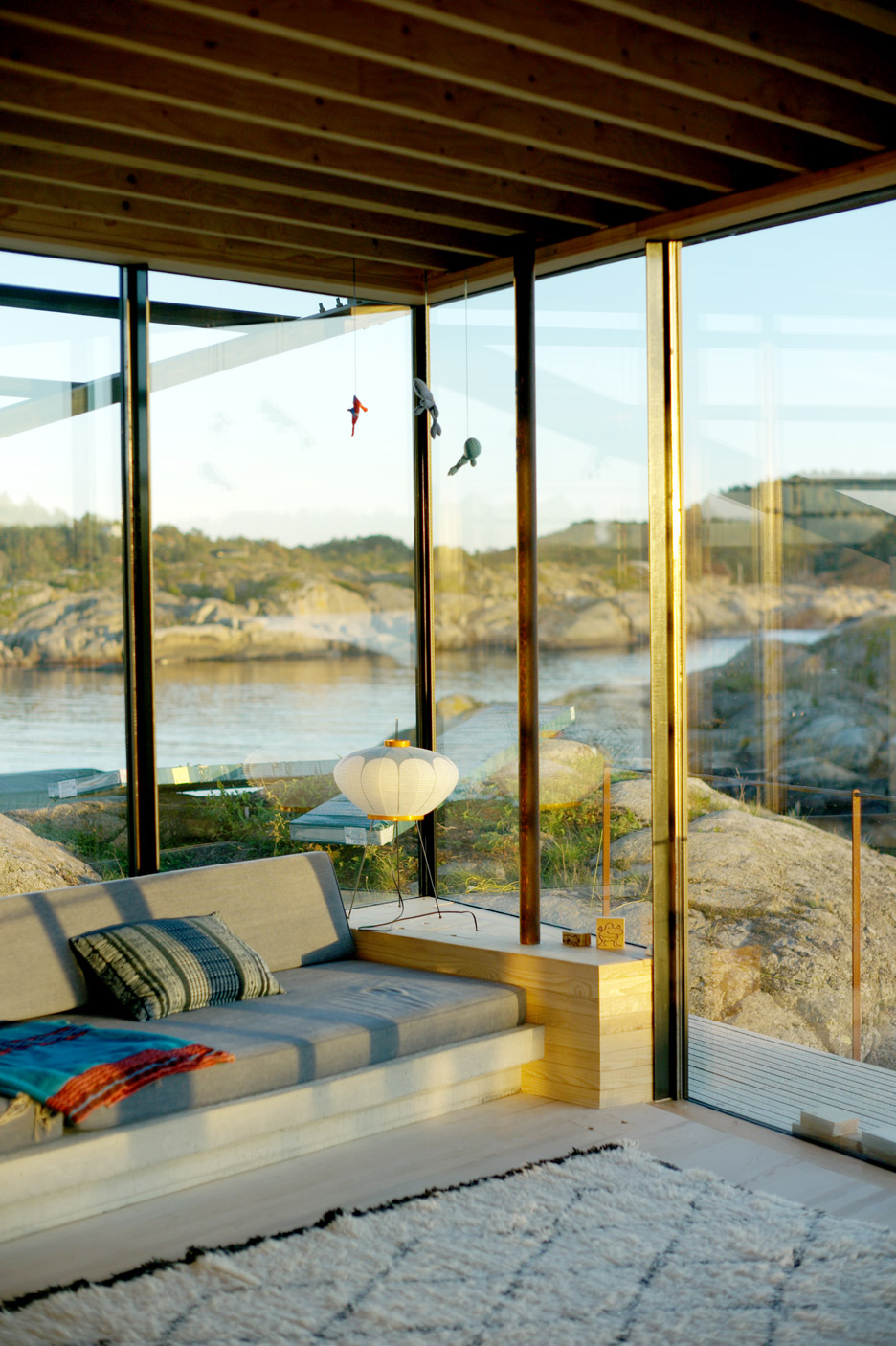 Cabin-Lille-Arøya-Lund-Hagem-Norway-Living-Room-Humble-Homes