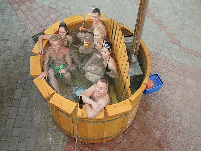Дървено джакузи 2
