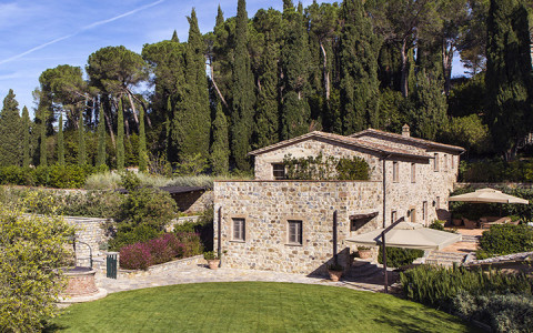 Имението на Ферагамо в Тоскана: Rosewood Castiglion del Bosco