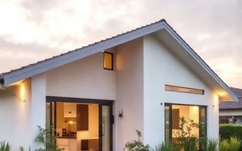 Проект 204 - сглобяема къща 60 м²